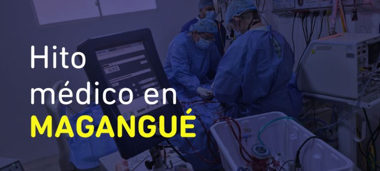 Primera conexión a ECMO pediátrica en Magangué